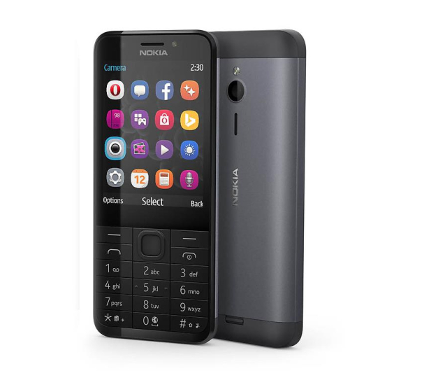 NOKIA 230 Grey Dual Sim - 277451 - zdjęcie 3